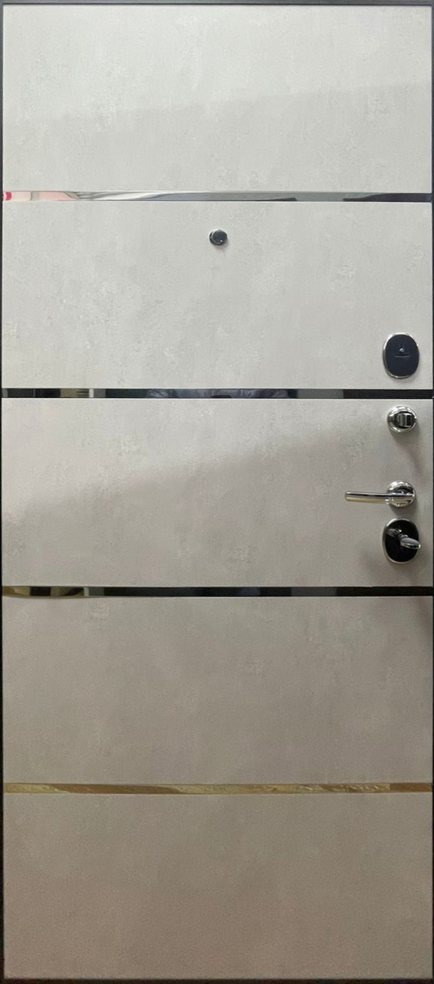 Porta R-3 4/П50 Almon 28/Snow Art IMP-6/Лунный камень (PORTIKA) - вид сзади